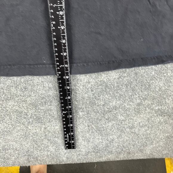 Bayside T-Shirt Mens XL Black Union Graphic Heavyweight  Pocket Tee - Picture 3 of 9